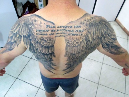 Tattoo feita pela Silvinha em Ouro Preto. Foto: Arquivo pessoal