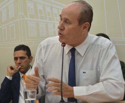 O líder da oposição, Marcos Possato.